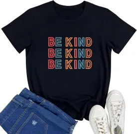 BLACKMYTH Women Cute Graphic T Shirts Short Sleeve Tees
