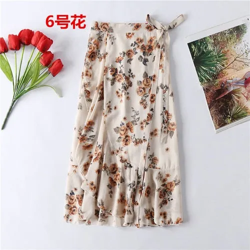 Bohemian Beach Chiffon Skirts