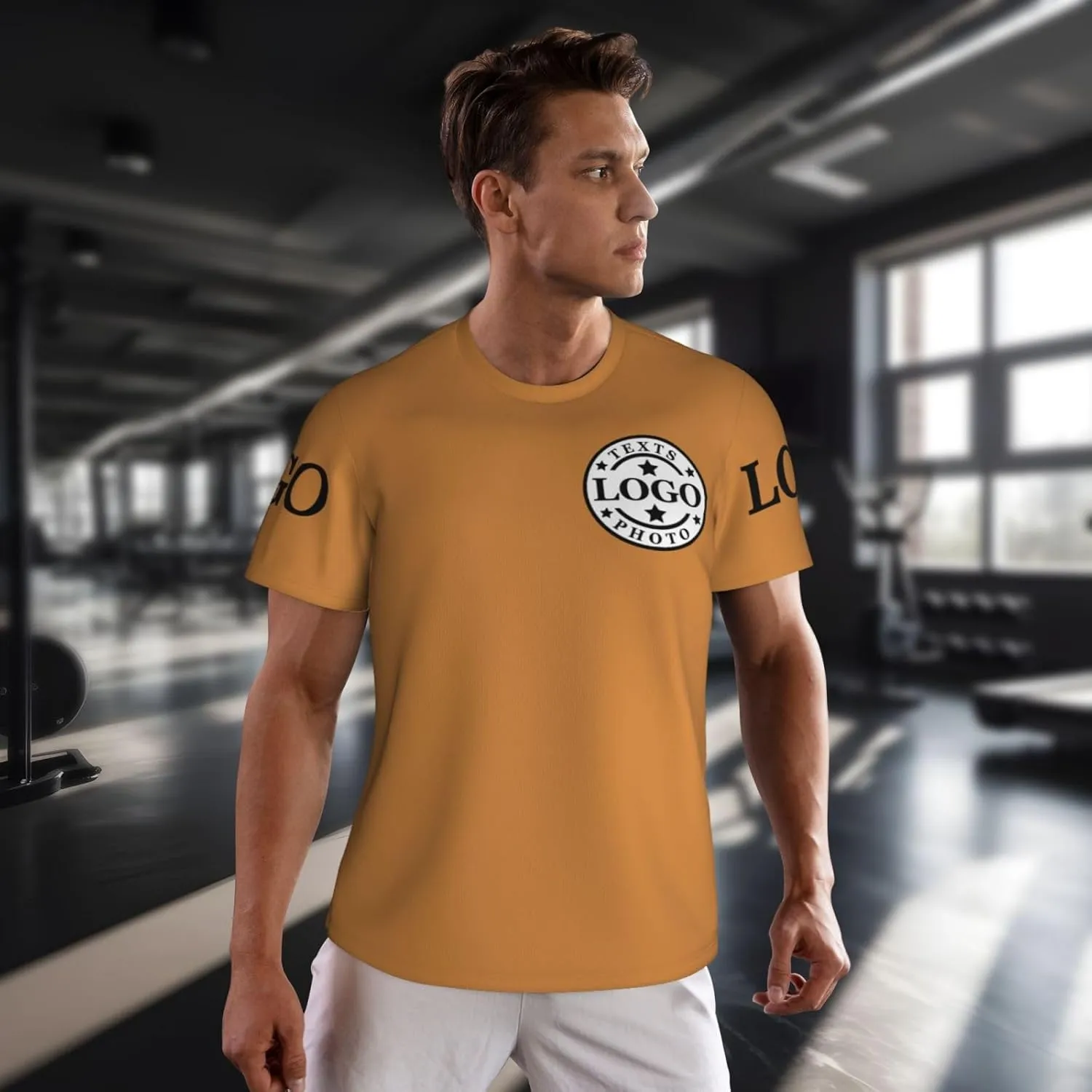 Custom T Shirts for Men Custom Tshirts Unisex Add Text Logo Photo Personalized Tshirts Customized T Shirts Front Back