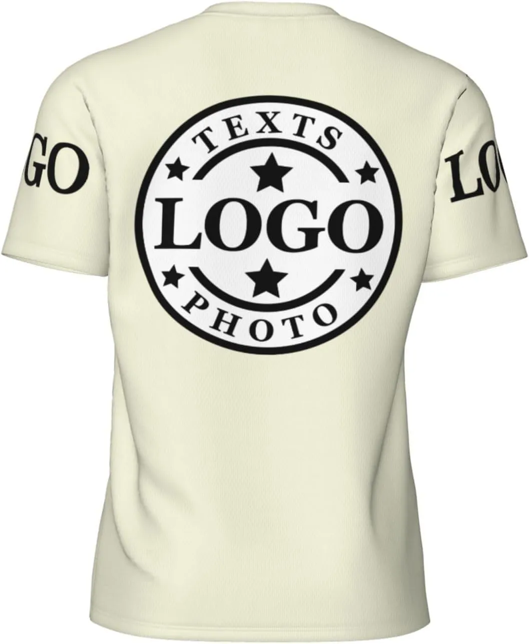 Custom T Shirts for Men Custom Tshirts Unisex Add Text Logo Photo Personalized Tshirts Customized T Shirts Front Back