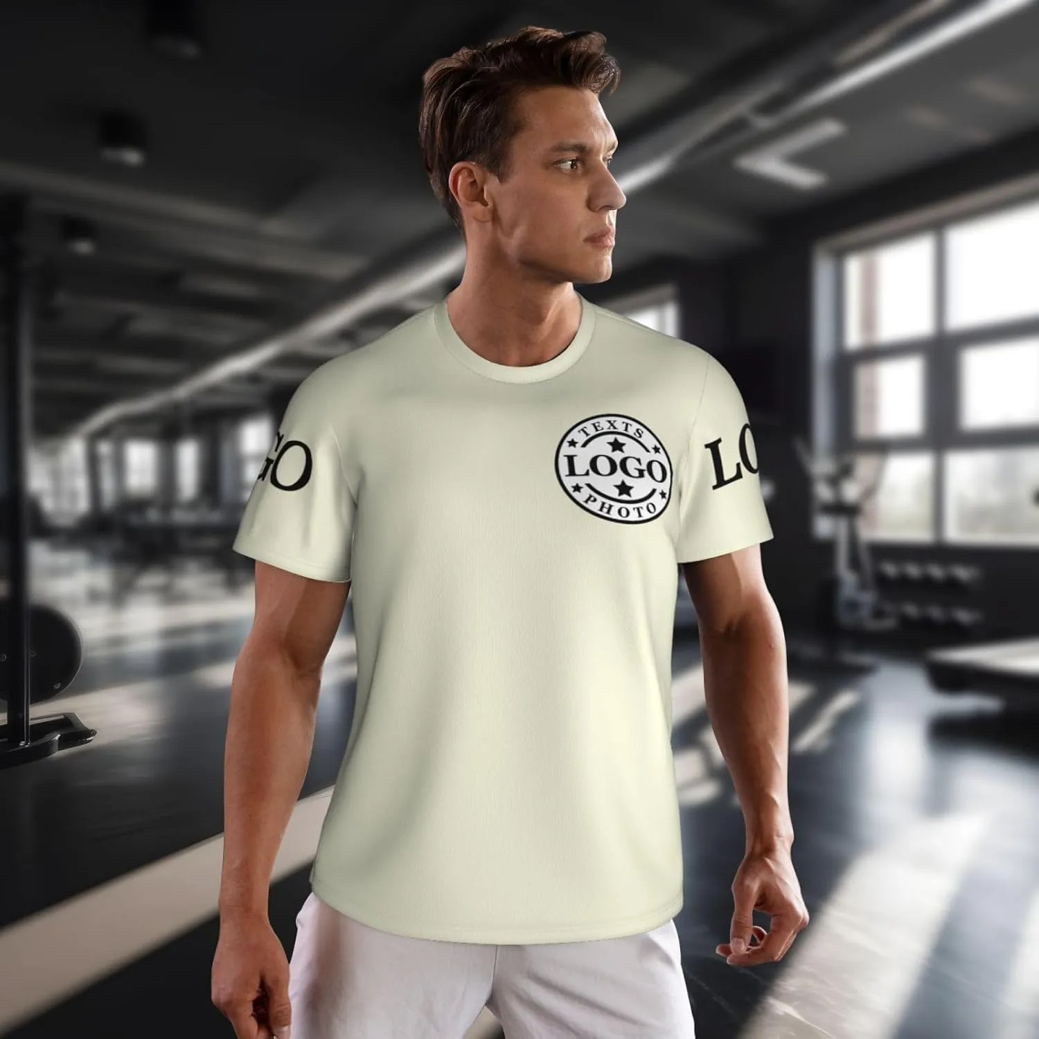 Custom T Shirts for Men Custom Tshirts Unisex Add Text Logo Photo Personalized Tshirts Customized T Shirts Front Back