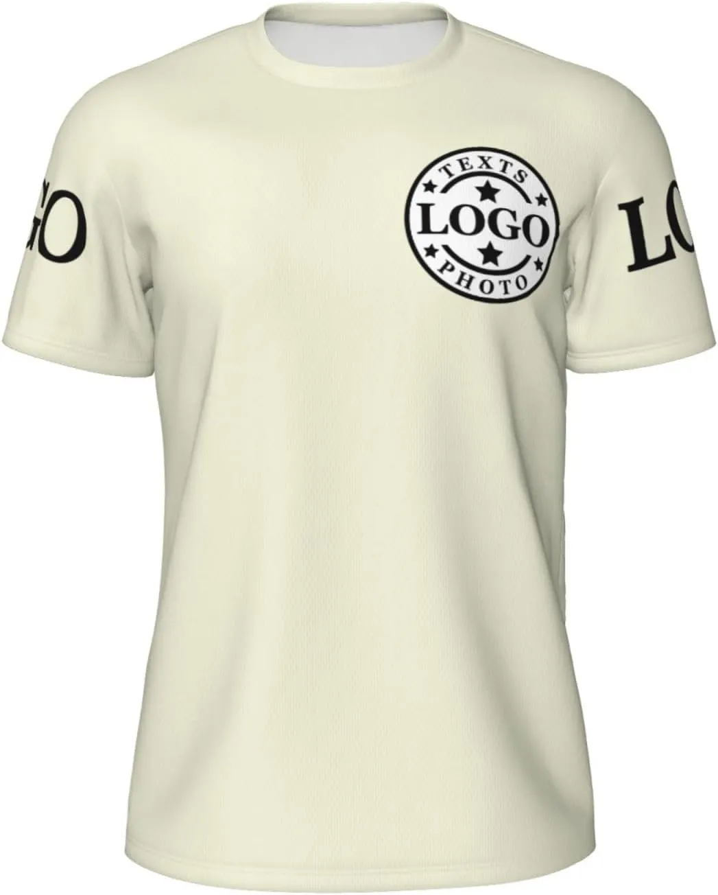 Custom T Shirts for Men Custom Tshirts Unisex Add Text Logo Photo Personalized Tshirts Customized T Shirts Front Back