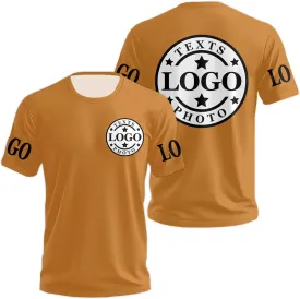 Custom T Shirts for Men Custom Tshirts Unisex Add Text Logo Photo Personalized Tshirts Customized T Shirts Front Back