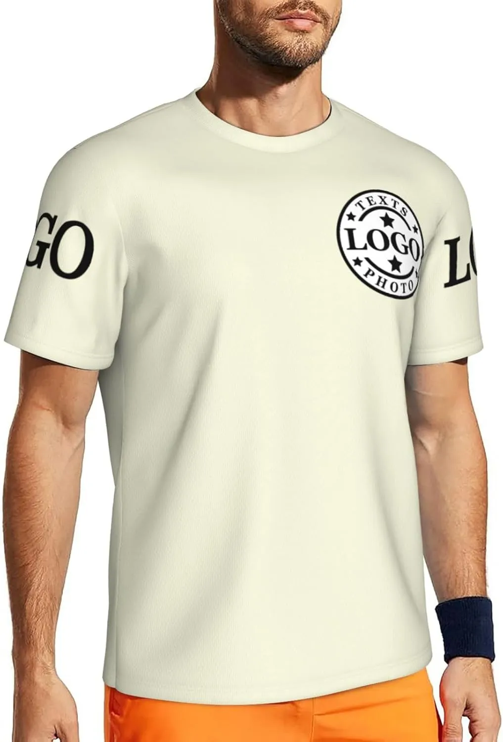 Custom T Shirts for Men Custom Tshirts Unisex Add Text Logo Photo Personalized Tshirts Customized T Shirts Front Back