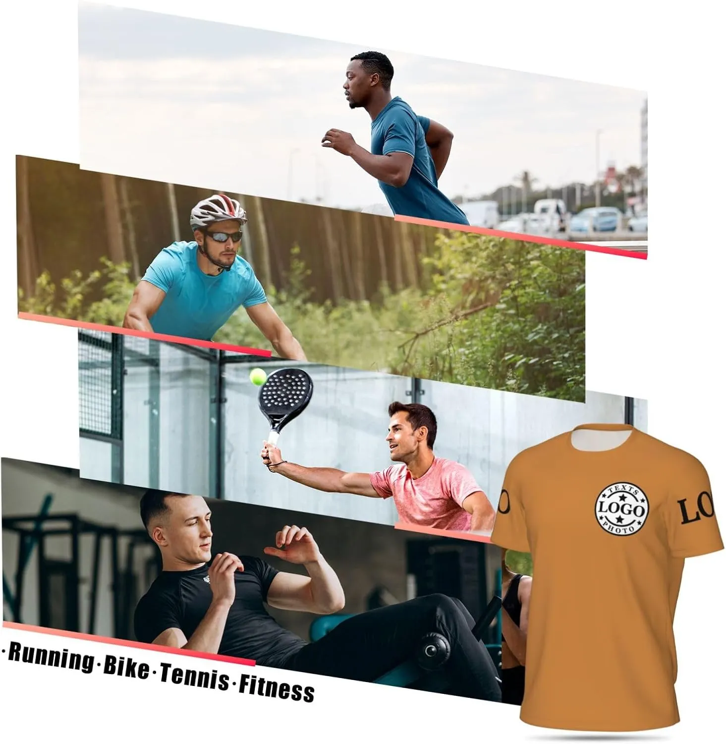 Custom T Shirts for Men Custom Tshirts Unisex Add Text Logo Photo Personalized Tshirts Customized T Shirts Front Back