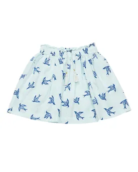 DOLLY SKIRT-Blue Bird