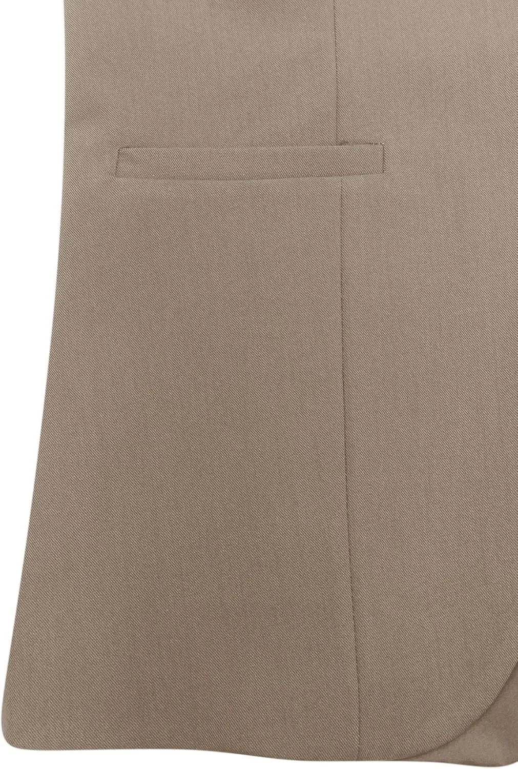 Fallorchid Womens Business Button Sleeveless V Neck Vest Fully Lined Suit Jacket Waistcoat