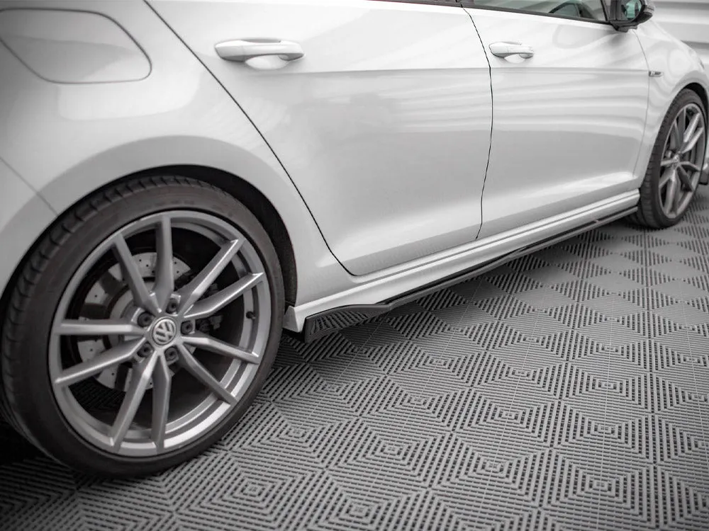 Maxton Design - SIDE SKIRTS DIFFUSERS V.2 VW GOLF R MK7 (2013-2016)