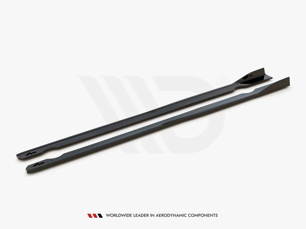 Maxton Design - SIDE SKIRTS DIFFUSERS V.2 VW GOLF R MK7 (2013-2016)