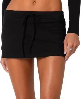 NUFIWI Women Y2k Low Waist Mini Skirts Stretchy Bodycon Pencil A Line Short Skirt Sexy Going Out Club Skirts Streetwear