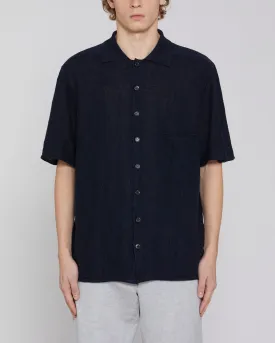 T-shirt Flower Blue Navy