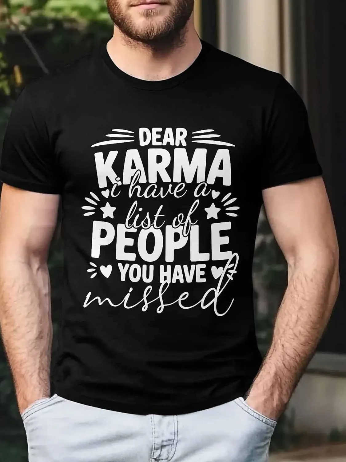 T Shirts for Men Women Boys Girls, Cartoon Graffiti Letter Short Sleeve Loose Fit Man Graphic Tshirt