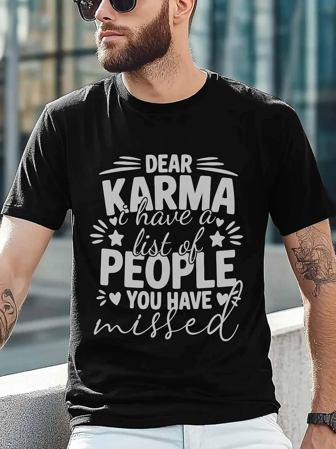 T Shirts for Men Women Boys Girls, Cartoon Graffiti Letter Short Sleeve Loose Fit Man Graphic Tshirt
