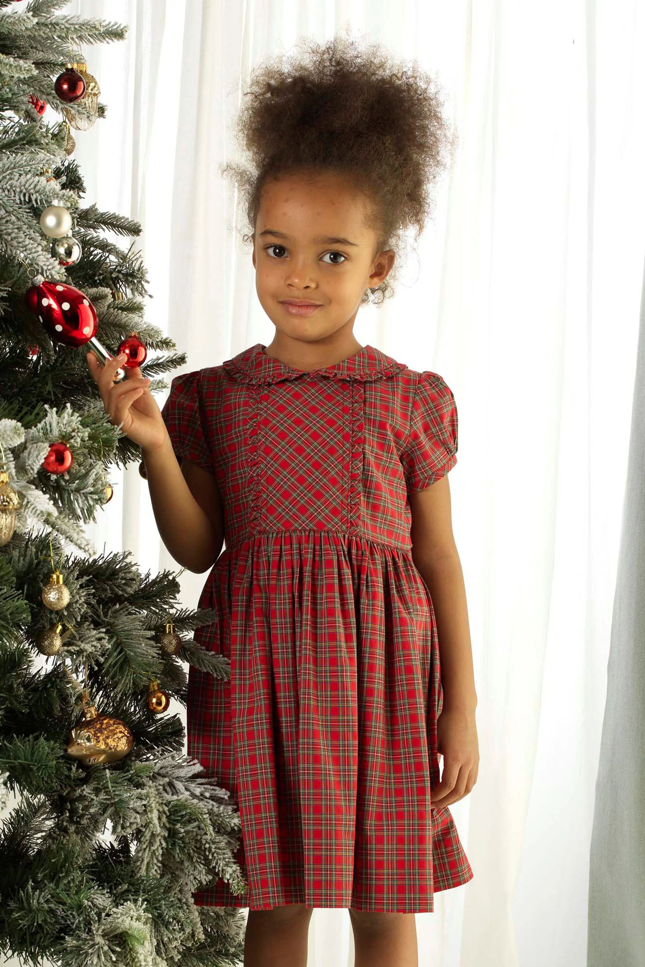 Tartan Frill Dress