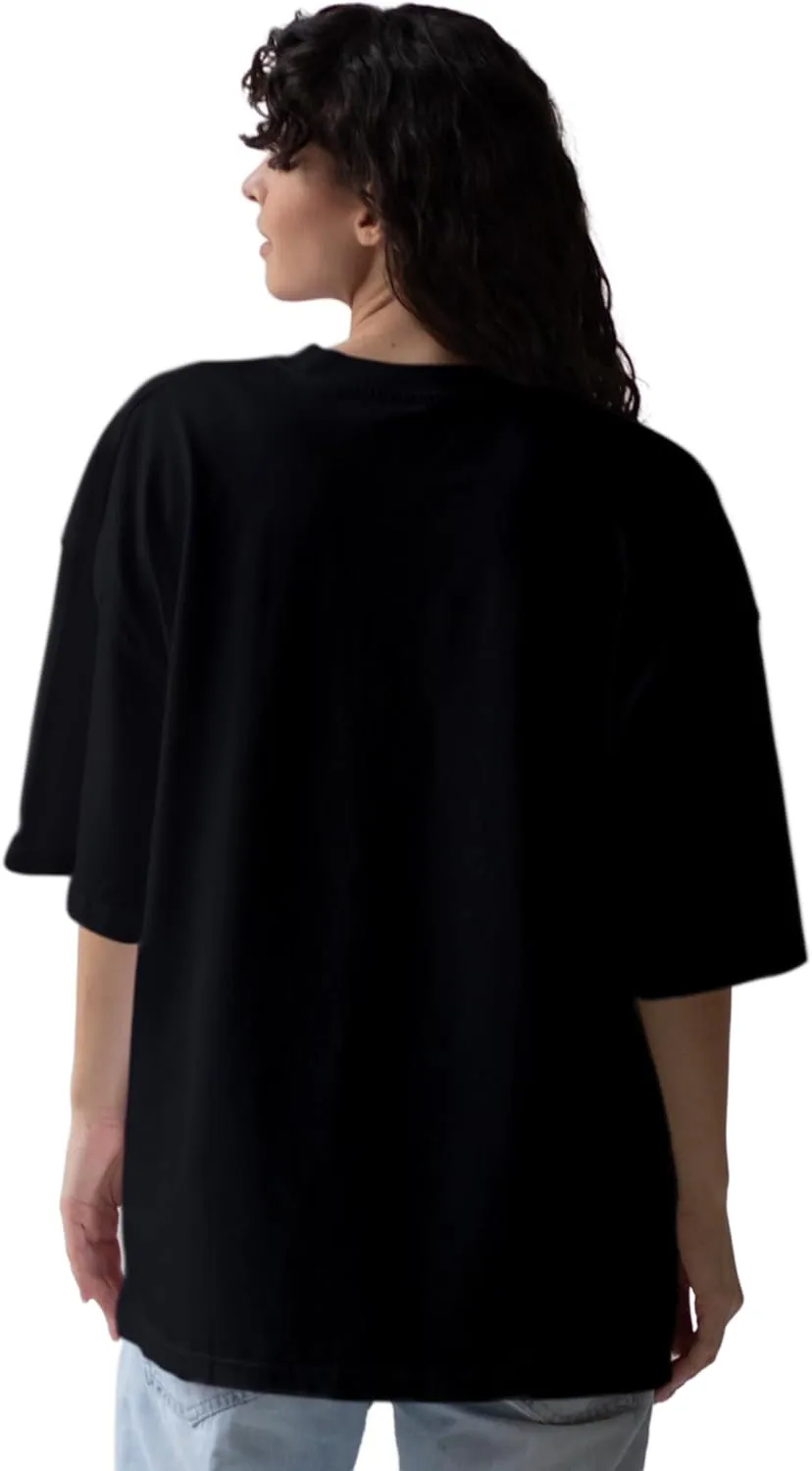 Unicorn Trendy Oversized T-Shirts for Women, Cotton T-Shirts, Perfect for Casual Wear & Gifting | WB.6.13