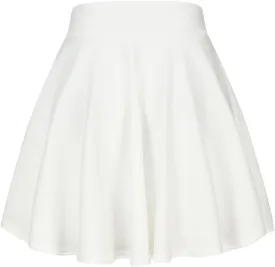 Women's Summer High Waisted Skirts Tummy Control Pleated Athletic Skirts Mini Dress