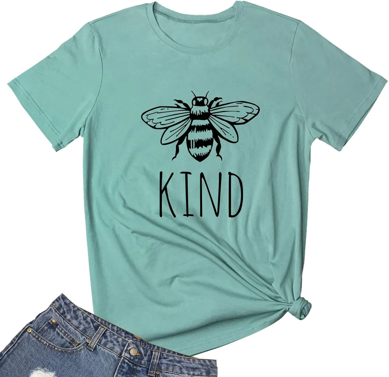 YITAN Women Cute Funny Graphic T Shirts